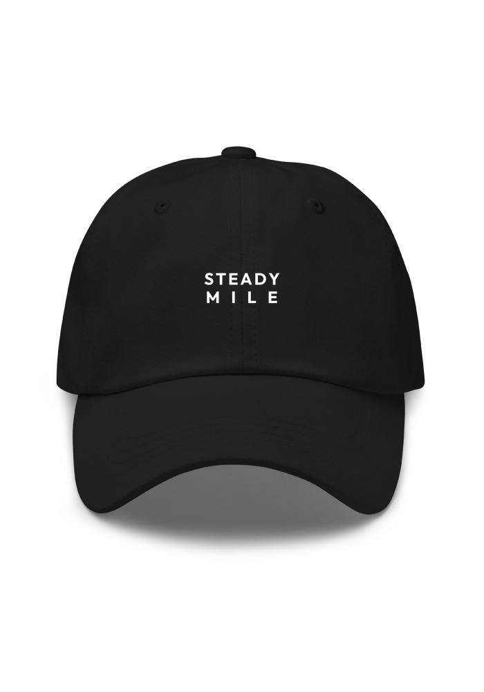 Steady Mile hat in black